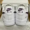 Custom Purple Air Force 1 Sneakers - Image 2