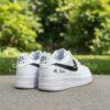 Hand-Painted Groom Air Force 1s: Custom Wedding Sneakers - Image 2