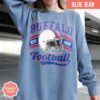 Buffalo Football Vintage Style Comfort Colors Sweatshirt, Buffalo Bill Crewneck, Bill Sweatshirt, Buffalo New York, Buffalo Fan Gifts - Image 2