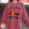 Chicago Football Vintage Style Comfort Colors T-Shirt, Retro Chicago Football T-Shirt, Chicago Fan Gift, Sunday Football - Image 4