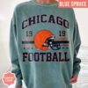 Chicago Football Vintage Style Comfort Colors T-Shirt, Retro Chicago Football T-Shirt, Chicago Fan Gift, Sunday Football - Image 5