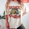 San Francisco Football Vintage Style Comfort Colors T-Shirt, San Francisco Football Tshirt, San Francisco Football Crewneck - Image 7