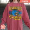Los Angeles Football Vintage Style Comfort Colors T-Shirt, Los Angeles Football Crewneck, Los Angeles Football T-Shirt Fan Gift - Image 4