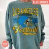 Los Angeles Football Vintage Style Comfort Colors T-Shirt, Los Angeles Football Crewneck, Los Angeles Football T-Shirt Fan Gift - Image 5