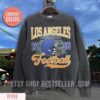 Los Angeles Football Vintage Style Comfort Colors T-Shirt, Los Angeles Football Crewneck, Los Angeles Football Shirt, Los Angeles Gift - Image 6