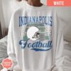 Indianapolis Football Vintage Style Comfort Colors T-Shirt, Indianapolis Football Shirt, Retro Indianapolis Football Fan Gift - Image 3