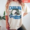 Carolina Vintage Style Comfort Colors Football T-Shirt, Panther T-Shirt, Carolina Football Crewneck, Carolina Football T-Shirt - Image 7