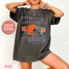 Chicago Football Vintage Style Comfort Colors T-Shirt, Retro Chicago Football T-Shirt, Chicago Fan Gift, Sunday Football