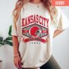 Vintage Style Kansas City Football Comfort Colors Sweatshirt, Kansas City Football Crewneck, Kansas City Shirt, Kansas City T-Shirt - Image 7