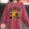 Green Bay Football Vintage Style Comfort Colors Sweatshirt, Retro Green Bay Football Crewneck, Green Bay Shirt, Green Bay T-Shirt - Image 4