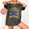 Los Angeles Football Vintage Style Comfort Colors Sweatshirt, Los Angeles Football Shirt, Rams 90s Style Football Shirt - Image 6
