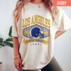 Los Angeles Football Vintage Style Comfort Colors Sweatshirt, Los Angeles Football Shirt, Rams 90s Style Football Shirt - Image 7