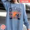 Chicago Football Vintage Style Comfort Colors Sweatshirt, Retro Chicago Football Sweatshirt, Chicago Fan Gift, Sunday Football Tee - Image 2