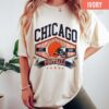 Chicago Football Vintage Style Comfort Colors Sweatshirt, Retro Chicago Football Sweatshirt, Chicago Fan Gift, Sunday Football Tee - Image 7