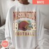 Washington Football Vintage Style Comfort Colors T-Shirt, Washington Football Crewneck, Washington Fan Gift, Washington Shirt - Image 3