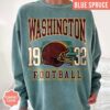 Washington Football Vintage Style Comfort Colors T-Shirt, Washington Football Crewneck, Washington Fan Gift, Washington Shirt - Image 5