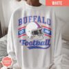 Buffalo Football Vintage Style Comfort Colors Sweatshirt, Buffalo Bill Crewneck, Bill Sweatshirt, Buffalo New York, Buffalo Fan Gifts - Image 3