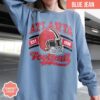 Atlanta Football Vintage Style Comfort Colors Sweatshirt, Atlanta Football shirt, Atlanta Football Sweatshirt, Sunday Football Shirt - Image 2