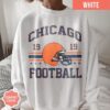Chicago Football Vintage Style Comfort Colors T-Shirt, Retro Chicago Football T-Shirt, Chicago Fan Gift, Sunday Football - Image 3