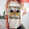 Pittsburgh Football Comfort Colors Sweatshirt, Vintage Unisex Pittsburgh Crewneck, Gift for Football Fan, Oversized Pittsburgh Sweatshirt - Image 7