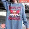Vintage Style Kansas City Football Comfort Colors Sweatshirt, Kansas City Football Crewneck, Kansas City Shirt, Kansas City T-Shirt - Image 2