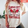 Vintage Style Kansas City Football Comfort Colors Sweatshirt, Kansas City Football Crewneck, Kansas City Shirt, Kansas City T-Shirt - Image 7