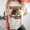 Washington Football Vintage Style Comfort Colors T-Shirt, Washington Football Crewneck, Washington Fan Gift, Washington Shirt - Image 7