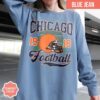 Chicago Football Vintage Style Comfort Colors T-Shirt, Retro Chicago Football T-Shirt, Chicago Fan Gift, Sunday Football - Image 2