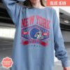 Giant Vintage Style Comfort Colors Sweatshirt, New York Football Crewneck, NY Giant Sweatshirt, New York Football T-shirt, New York Fan Gift - Image 2