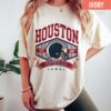 Houston Football Vintage Style Comfort Colors Sweatshirt, Texan Football Shirt, Houston Football Game Day Shirt, Sunday Football Shirt - Image 7