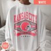 Vintage Style Kansas City Football Comfort Colors Sweatshirt, Kansas City Football Crewneck, Kansas City Shirt, Kansas City T-Shirt - Image 3