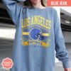Los Angeles Football Vintage Style Comfort Colors Sweatshirt, Los Angeles Football Shirt, Rams 90s Style Football Shirt - Image 2