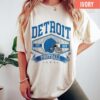 Detroit Football Comfort Colors Vintage Style Sweatshirt, Detroit Football Tee, Detroit Football Shirt, Detroit Sweater, Sunday Football - Image 7