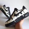 Custom Hand-Painted Drip Air Force 1 Sneakers: Personalized AF1 Shoes - Image 3